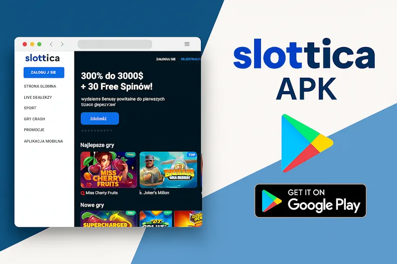 Slottica APK dla Android — instrukcja krok po kroku
