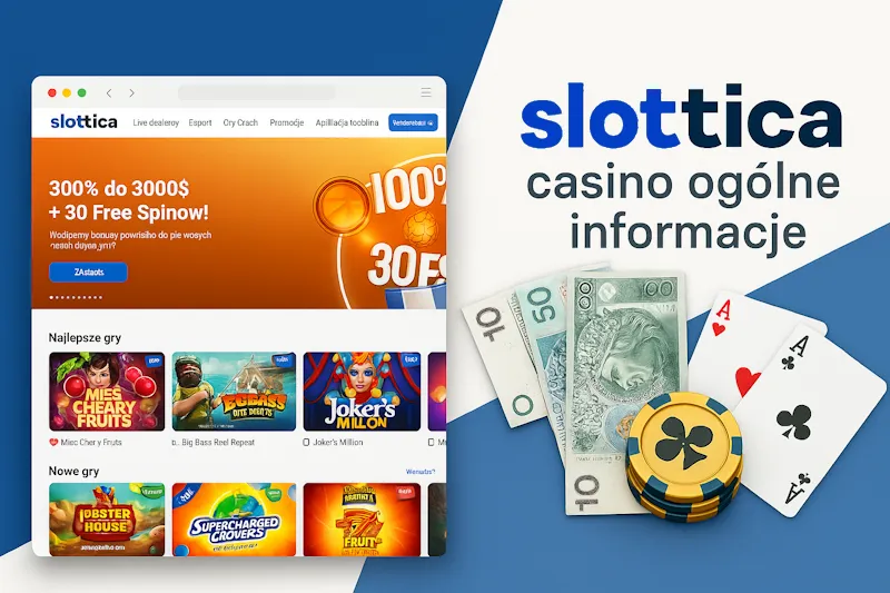 Slottica casino ogólne informacje