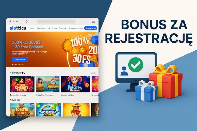 Slottica bonus za rejestrację