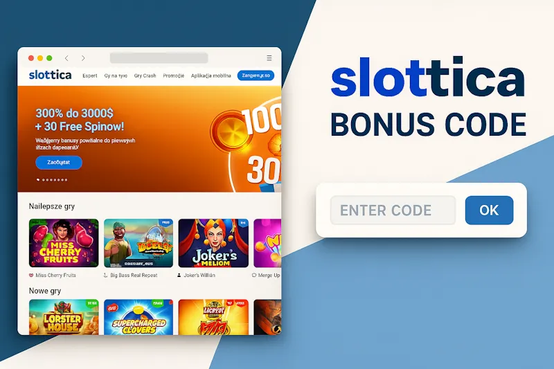Slottica bonus code
